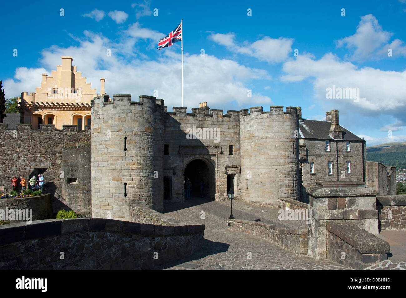 Il Castello di Stirling, Stirling, Scozia, Gran Bretagna, Europa , il Castello di Stirling, Stirling, Schottland, Grossbritannien, Europa, St Foto Stock