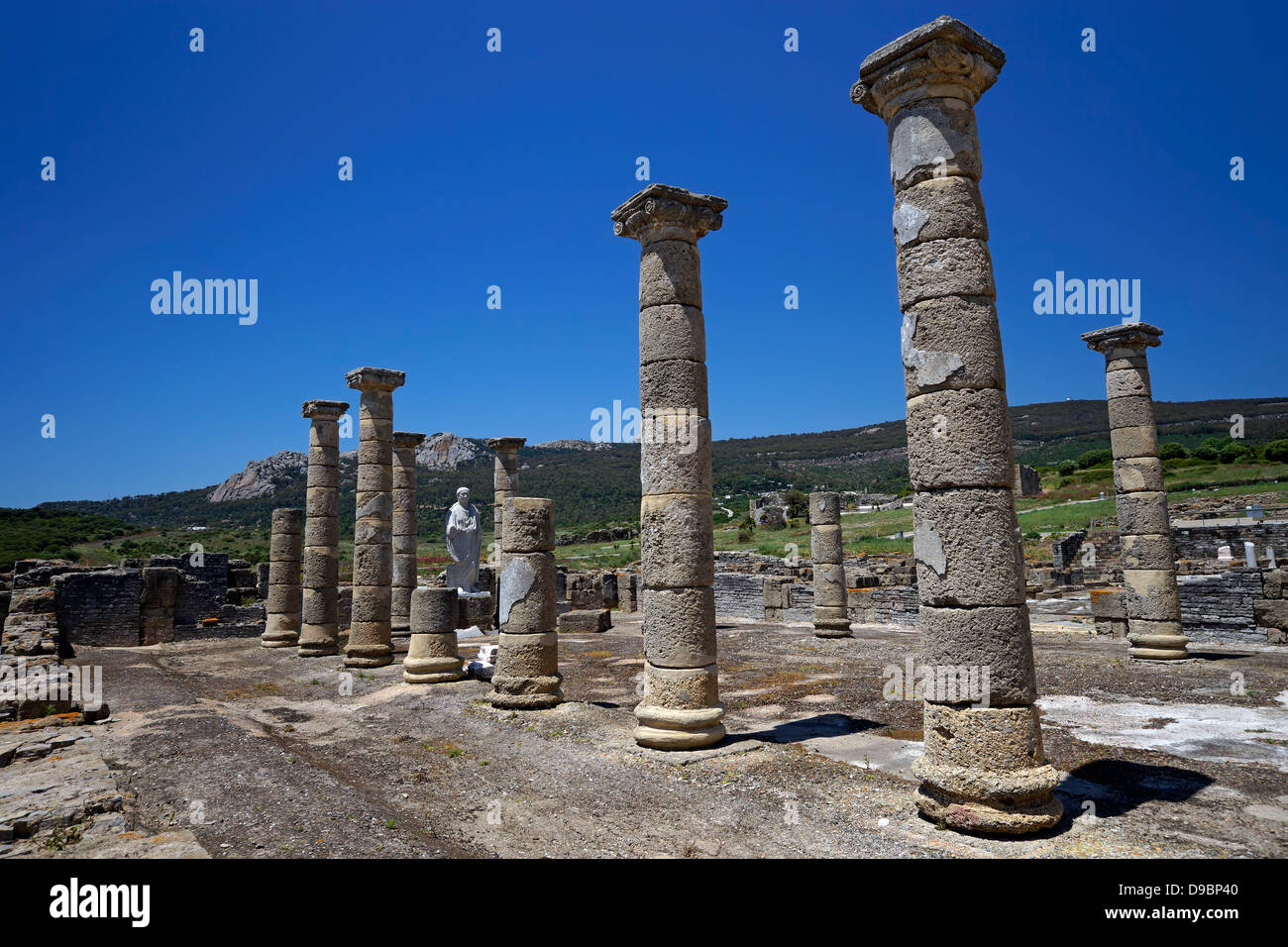 Baelo Claudia, Bolonia, archeologia romana, ruinas romanas, Tarifa Foto Stock