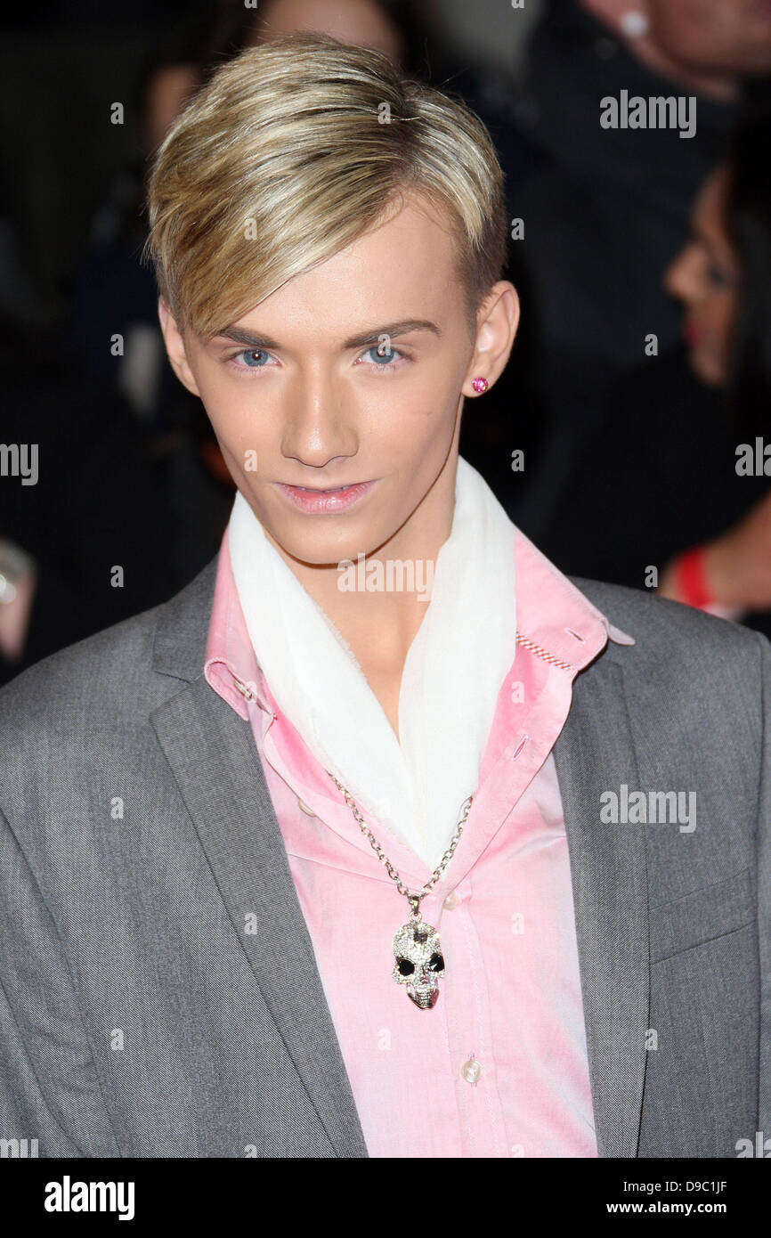 Harry Derbidge National Television Awards 2012 (NTA) Arrivi - Londra, Inghilterra - 25.01.12 Foto Stock