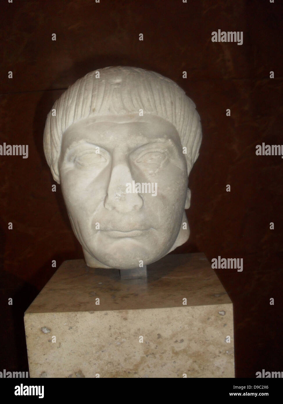 Traiano fu imperatore romano da 98 a 117. L'impero romano raggiunge la sua massima estensione territoriale sotto Traiano attraverso le sue conquiste in oriente Foto Stock