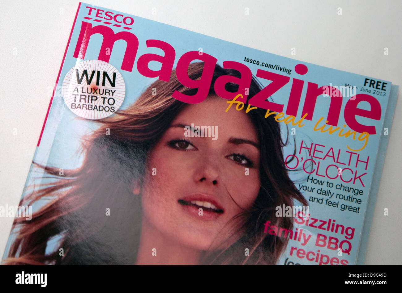 Tesco customer magazine, Londra Foto Stock