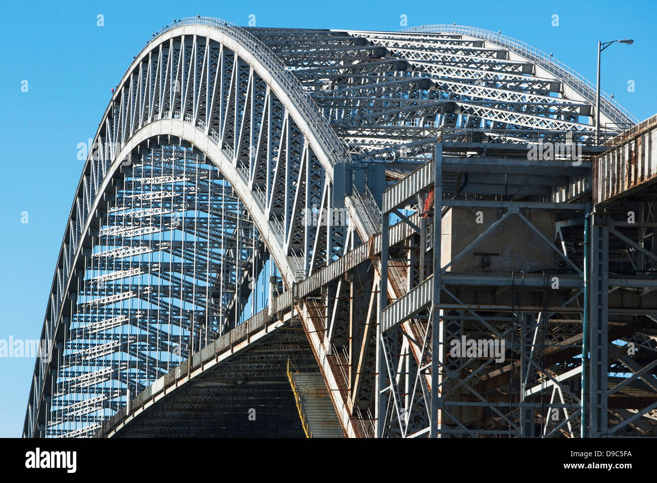 Bayonne Bridge, New Jersey, STATI UNITI D'AMERICA Foto Stock