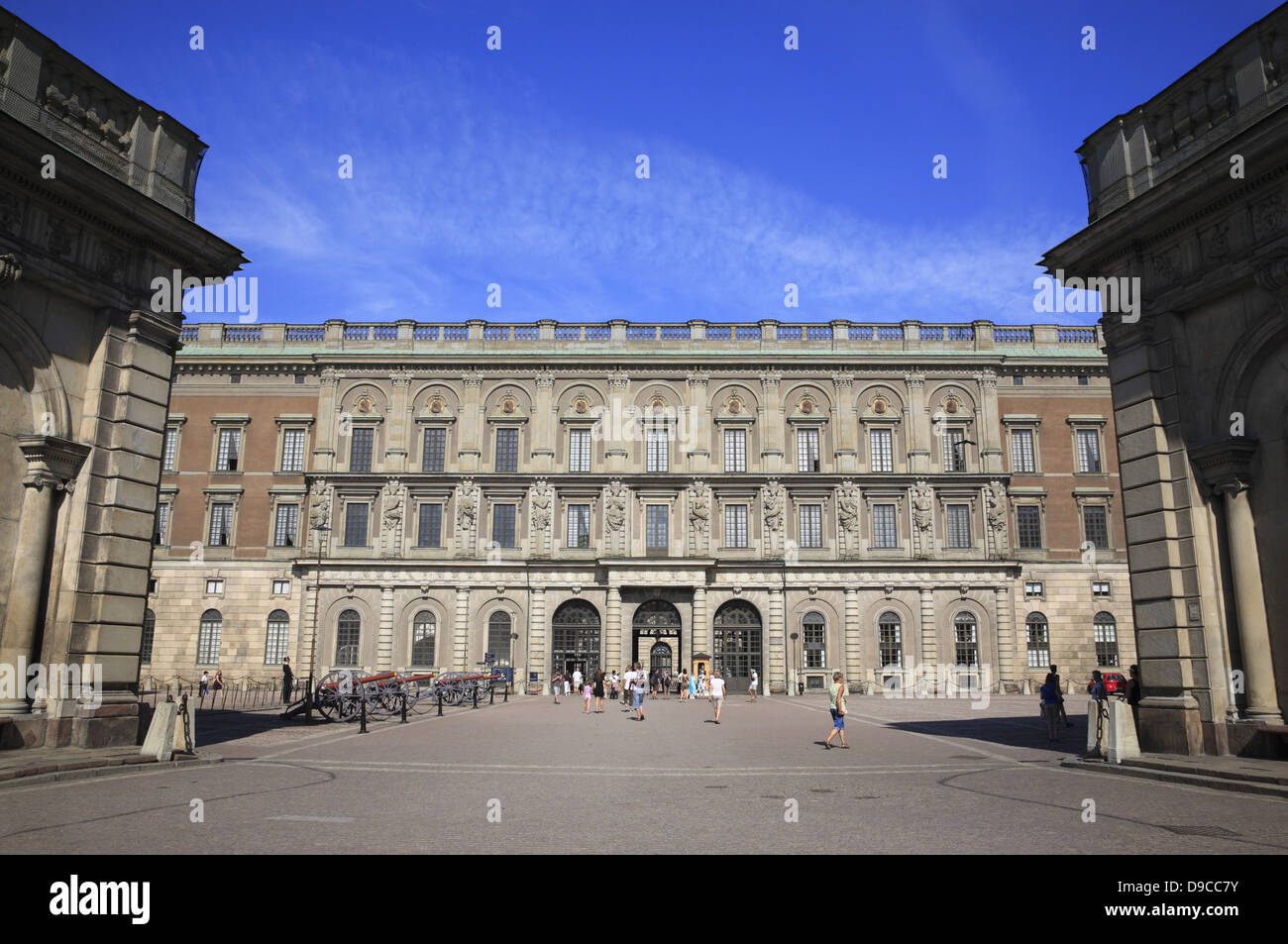 Gamla Stan, il Palazzo Reale di Stoccolma in Svezia e Scandinavia Foto Stock