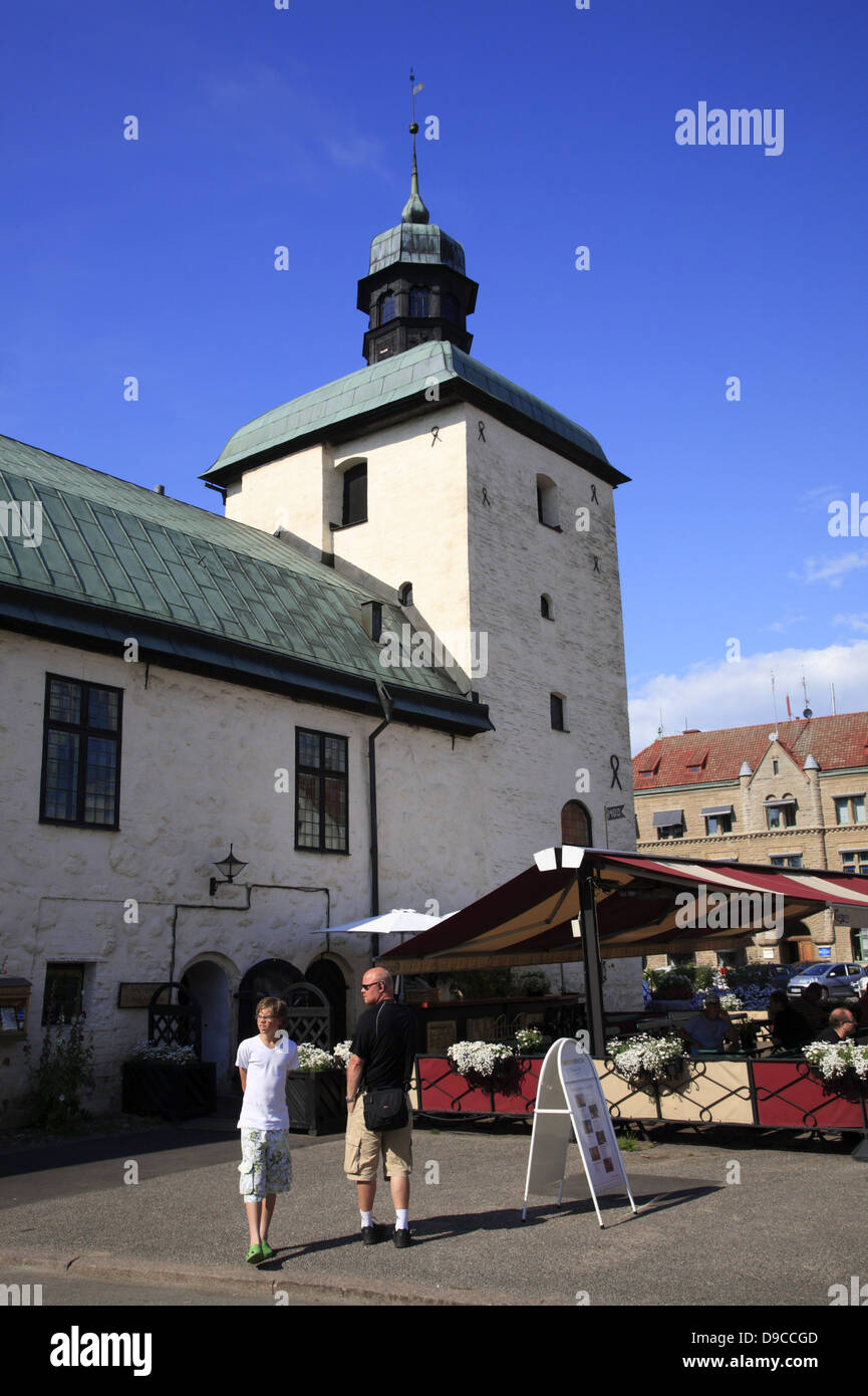 Vadstena, Ratskeller, Svezia e Scandinavia Foto Stock