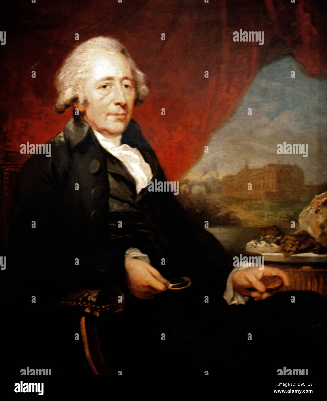 Matthew Boulton (1792), da Carl Frederik von Breda(1759-1818) Matthew Boulton FRS era un costruttore inglese e business partner di ingegnere scozzese James Watt. Nell'ultimo quarto del XVIII secolo Foto Stock