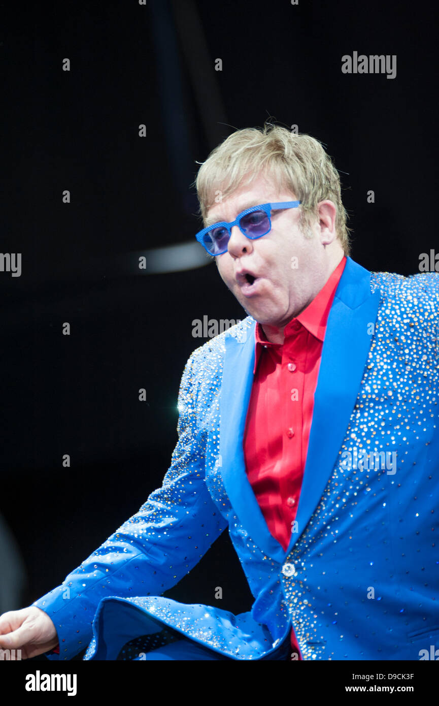 Elton John Foto Stock