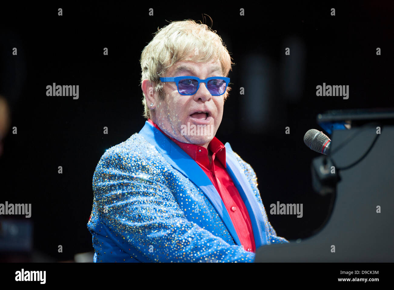 Elton John Foto Stock