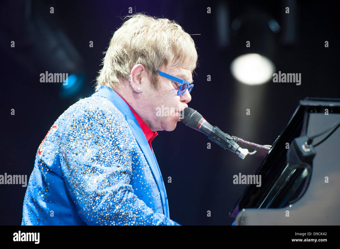 Elton John Foto Stock