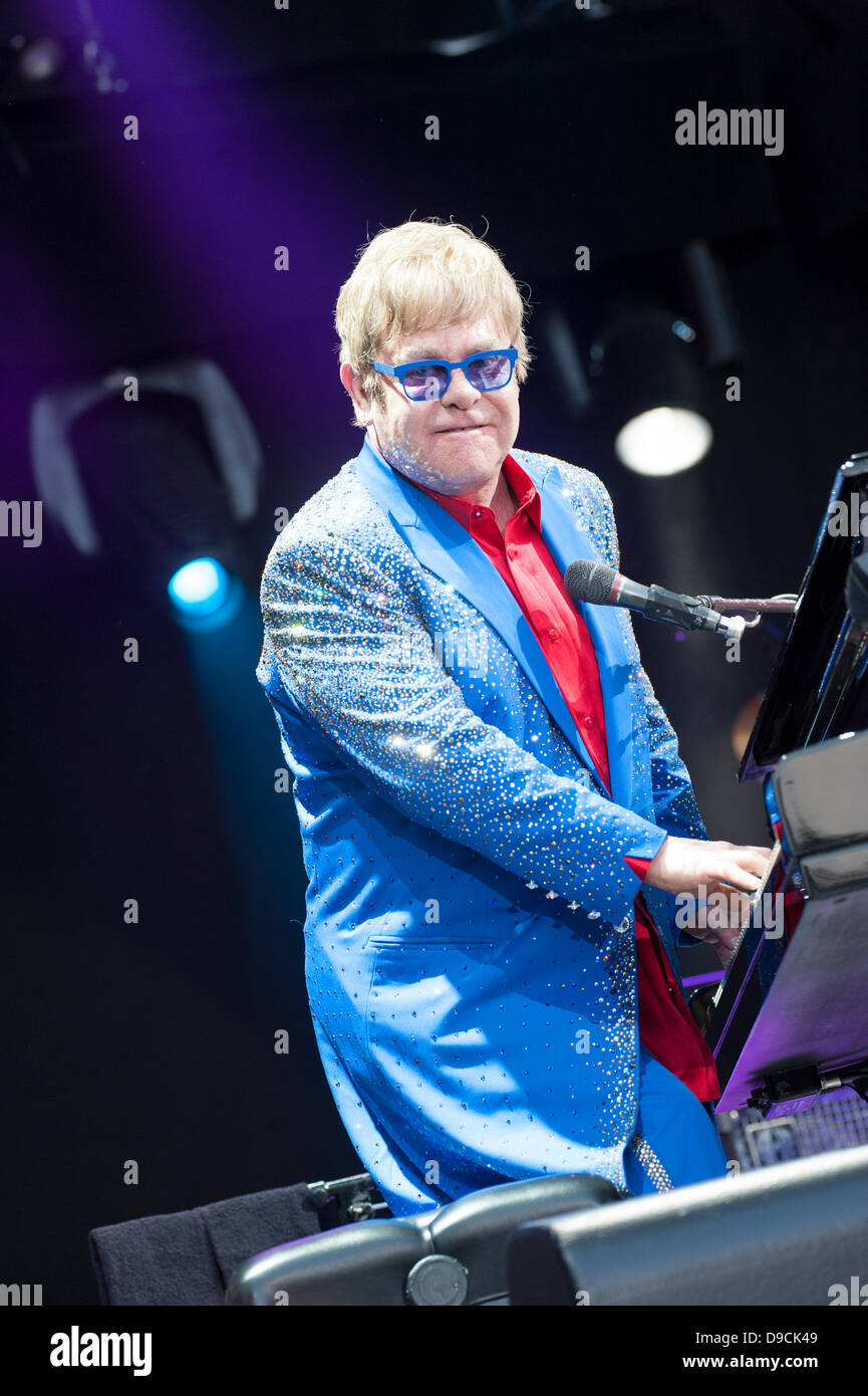 Elton John Foto Stock