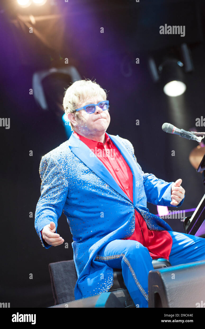 Elton John Foto Stock