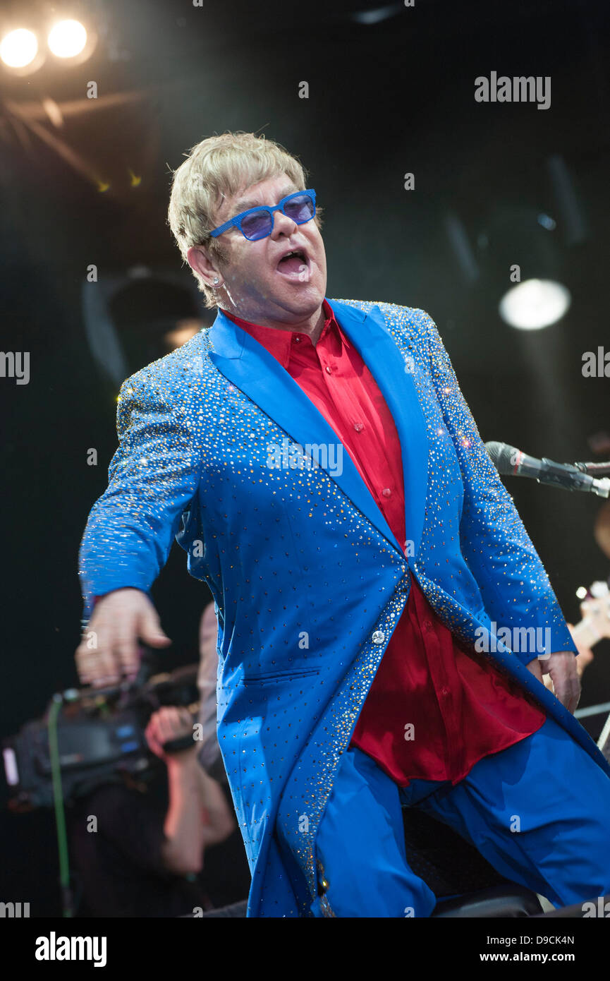 Elton John Foto Stock