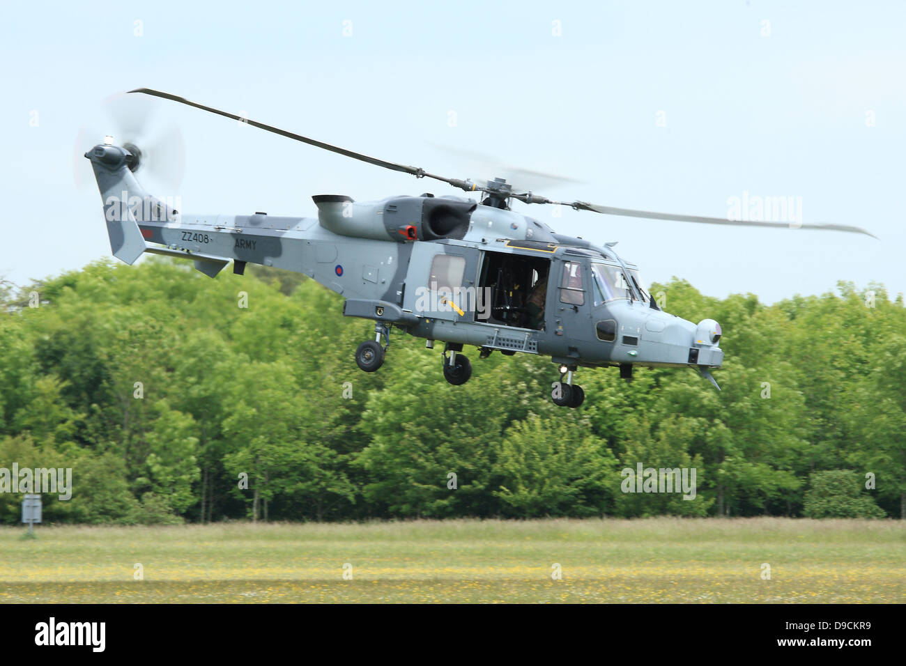 AgustaWestland AW159 Wildcat AH1 - ZZ408 - AAC. Foto Stock