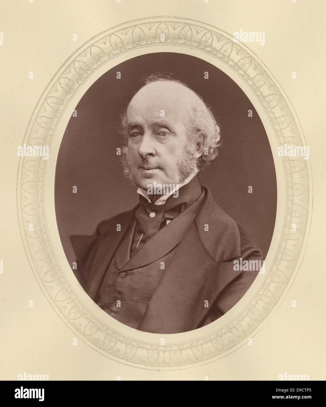 James Talbot, 4° Baron Talbot de Malahide (1805-1883) c1876, Anglo-Iriish politico liberale e aechaeologist amatoriale. Foto Stock