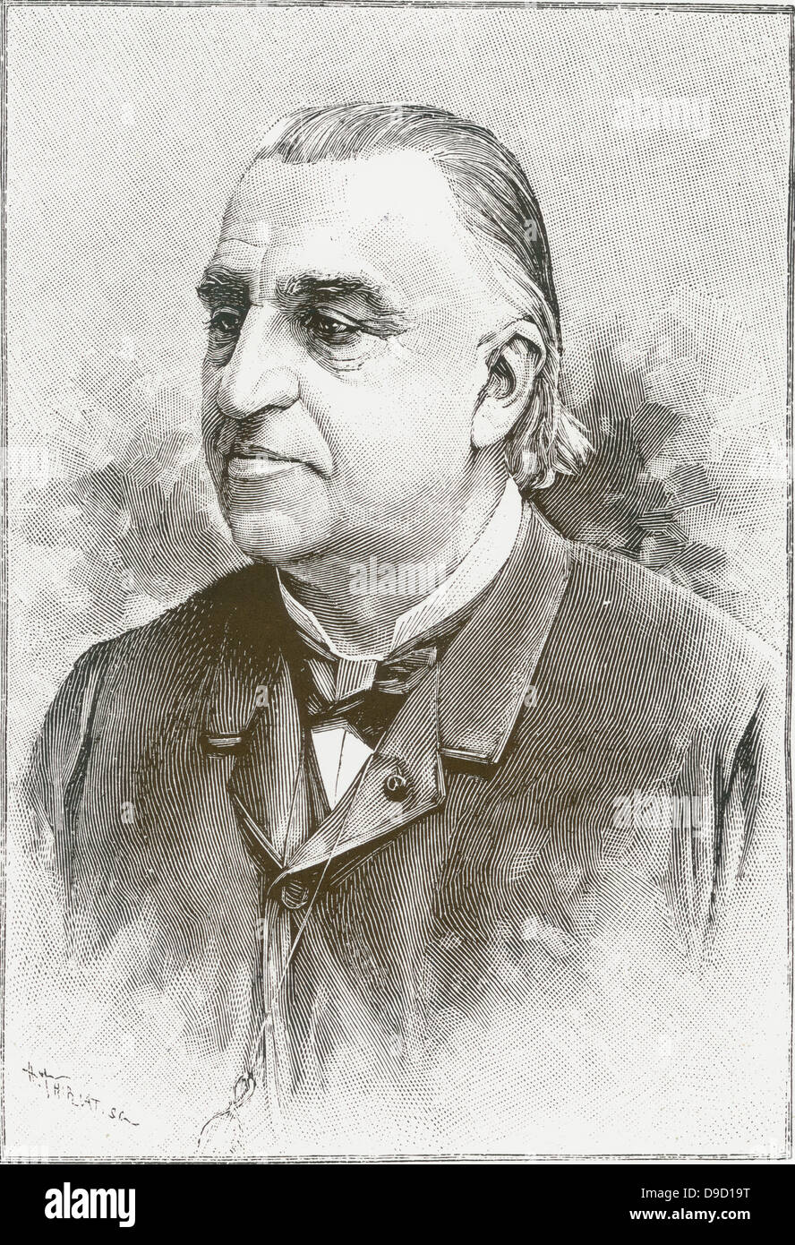 Charcot Jean-Martin (1825-1893) neurologo francese, patologo e psicologo,  un pioniere di neurologia che ha lavorato in ospedale theSalpetriere,  Parigi per 33 anni Foto stock - Alamy