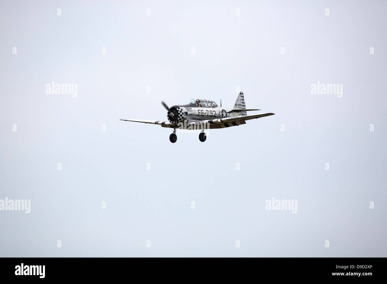 SK 16 a Harvard a Lappeenranta Airshow internazionale 16 Giugno 2013 Foto Stock