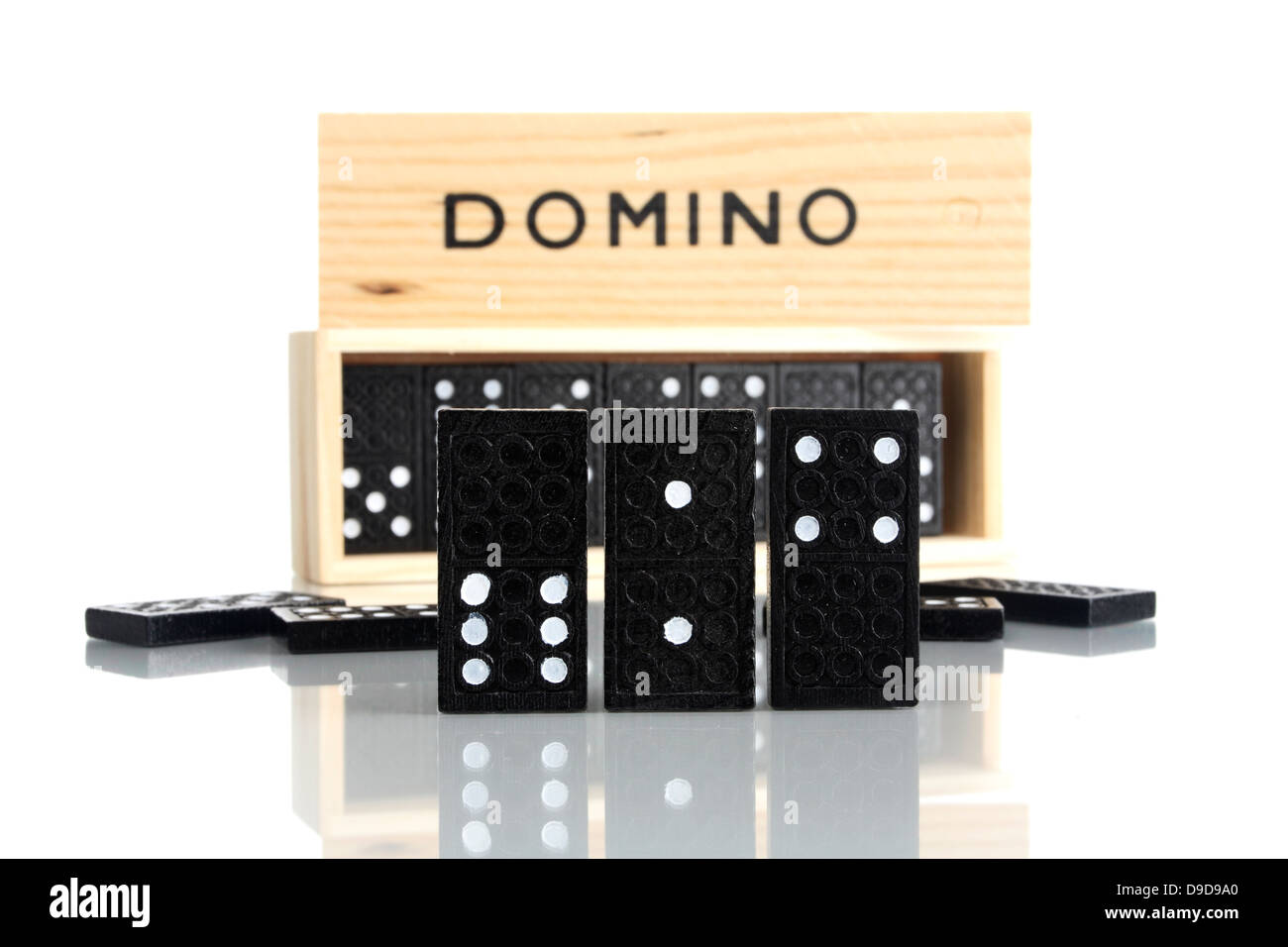 Dominos Foto Stock