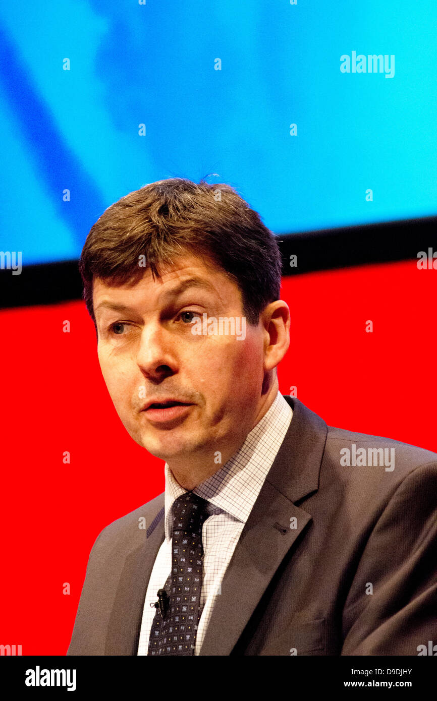 Msp Ken parla di macintosh a Scottish labour party conference Foto Stock