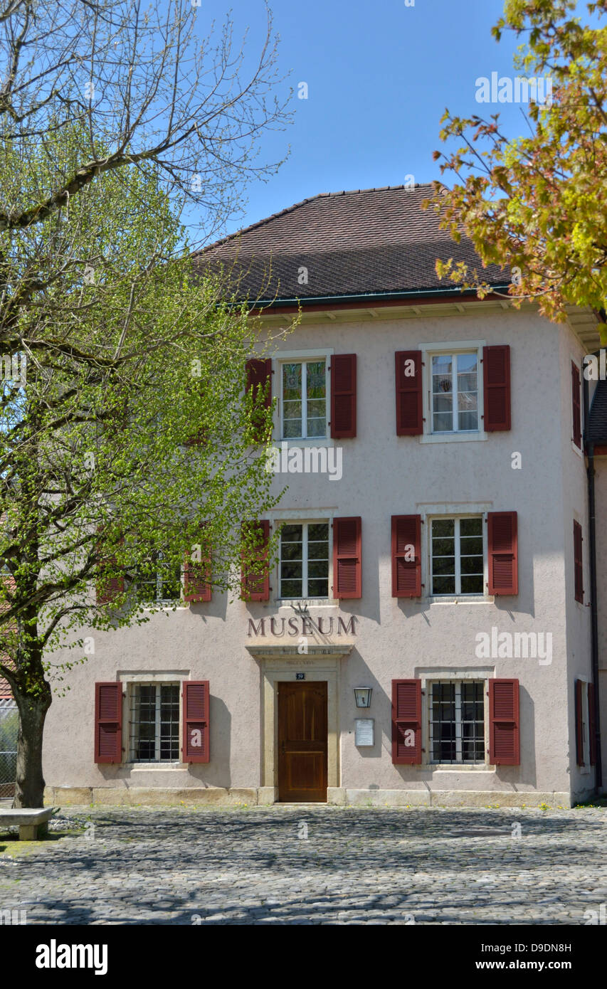 Museo Laufental, Laufen, Basilea-Campagna, Svizzera. Foto Stock