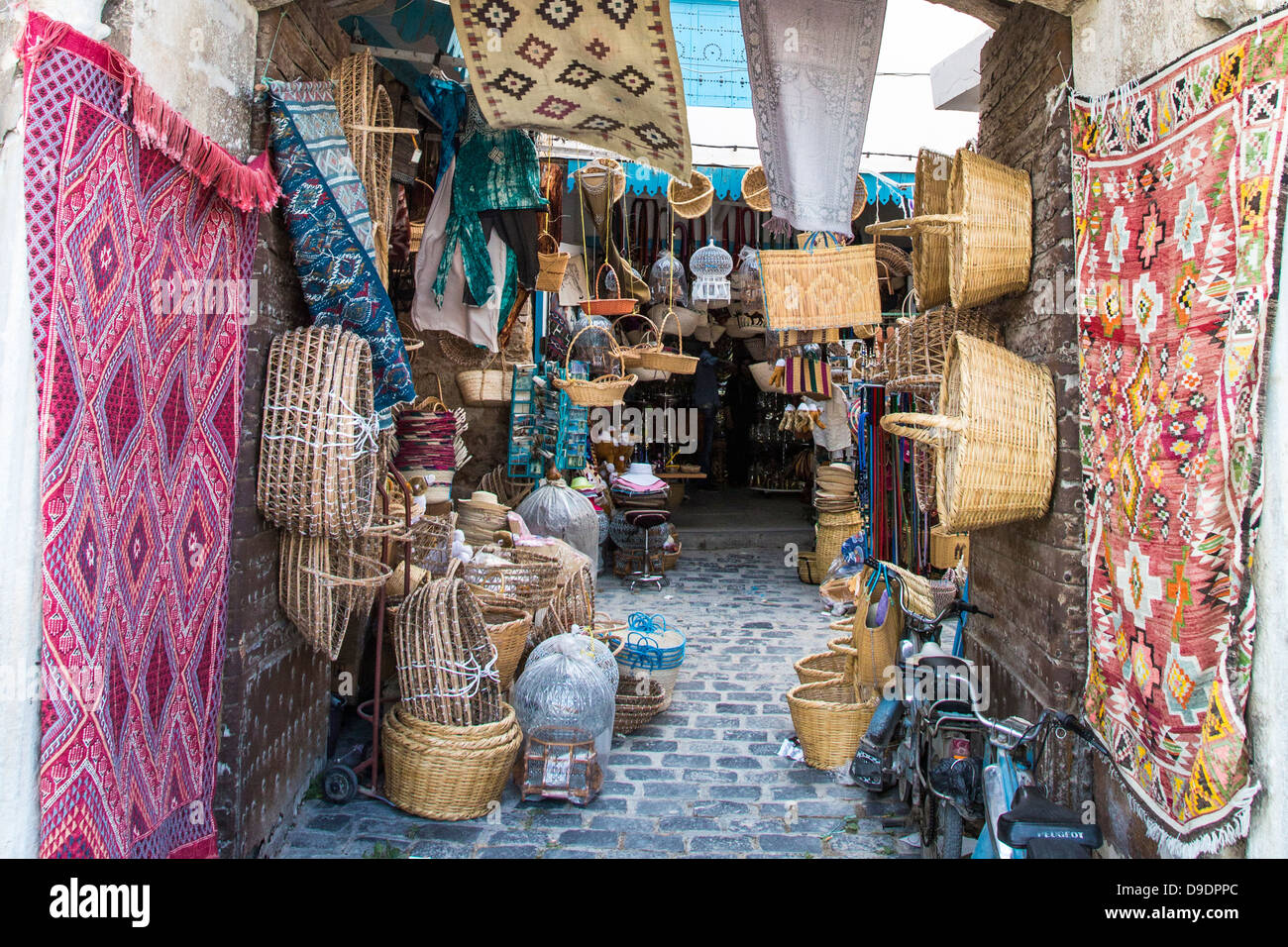 Bab Diwan porta alla Medina di Sfax Tunisia Foto Stock