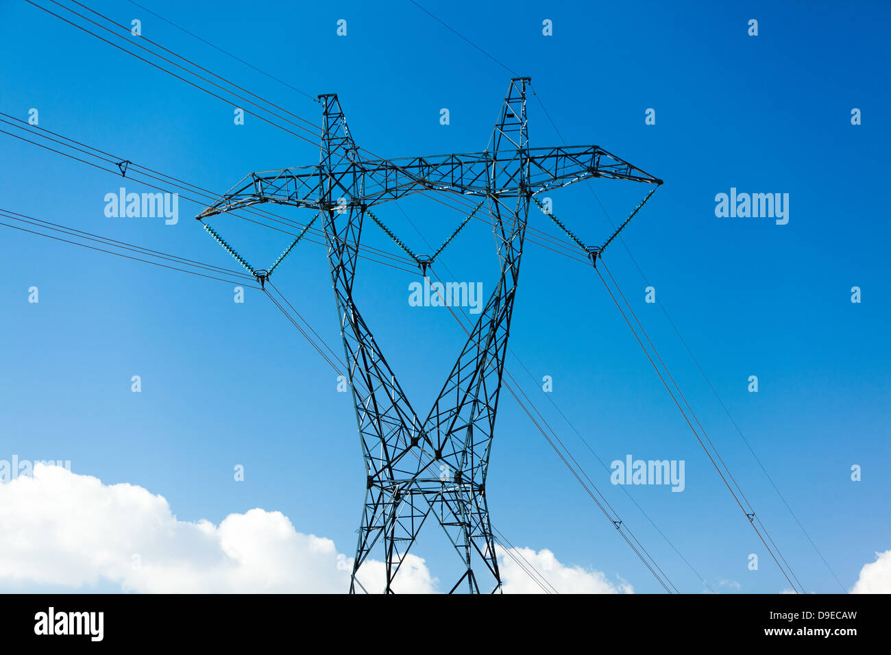 Torre di elettricità Foto Stock