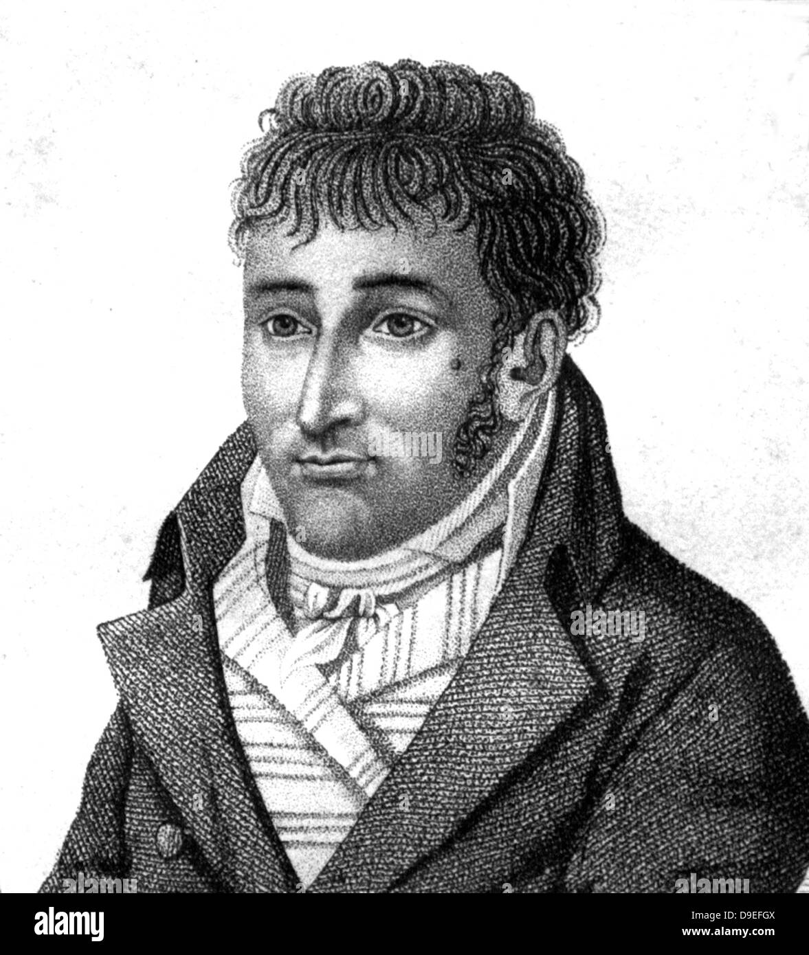 JEAN BAPTISTE CHARLES BOUVET de LOZIER (1705-1786) francese explorer e governatore coloniale Foto Stock