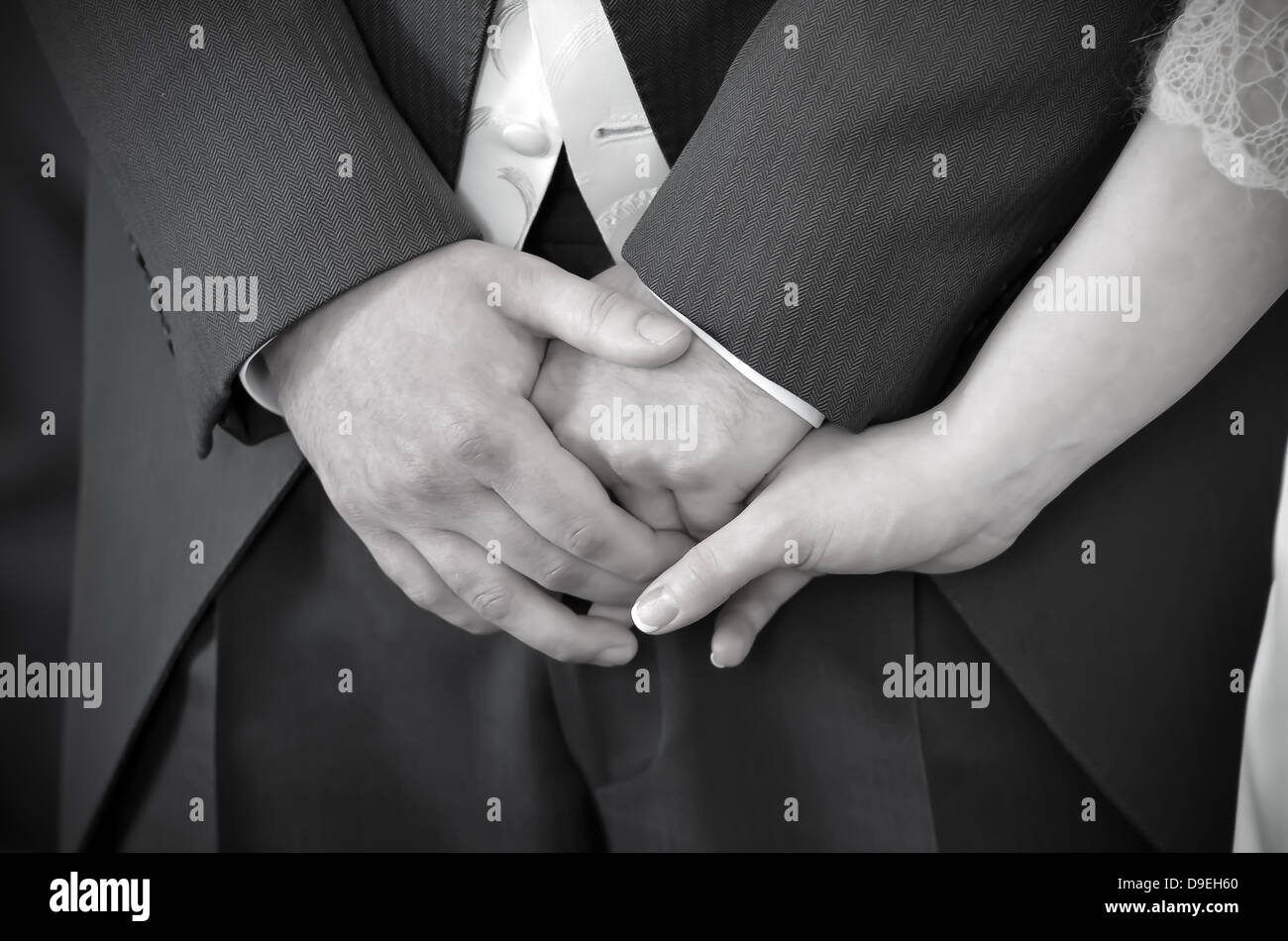 Giorno di nozze Foto Stock