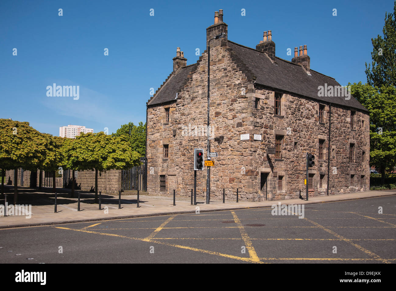La Provand's Signoria, la più antica casa in Glasgow costruito nel 1471. Foto Stock