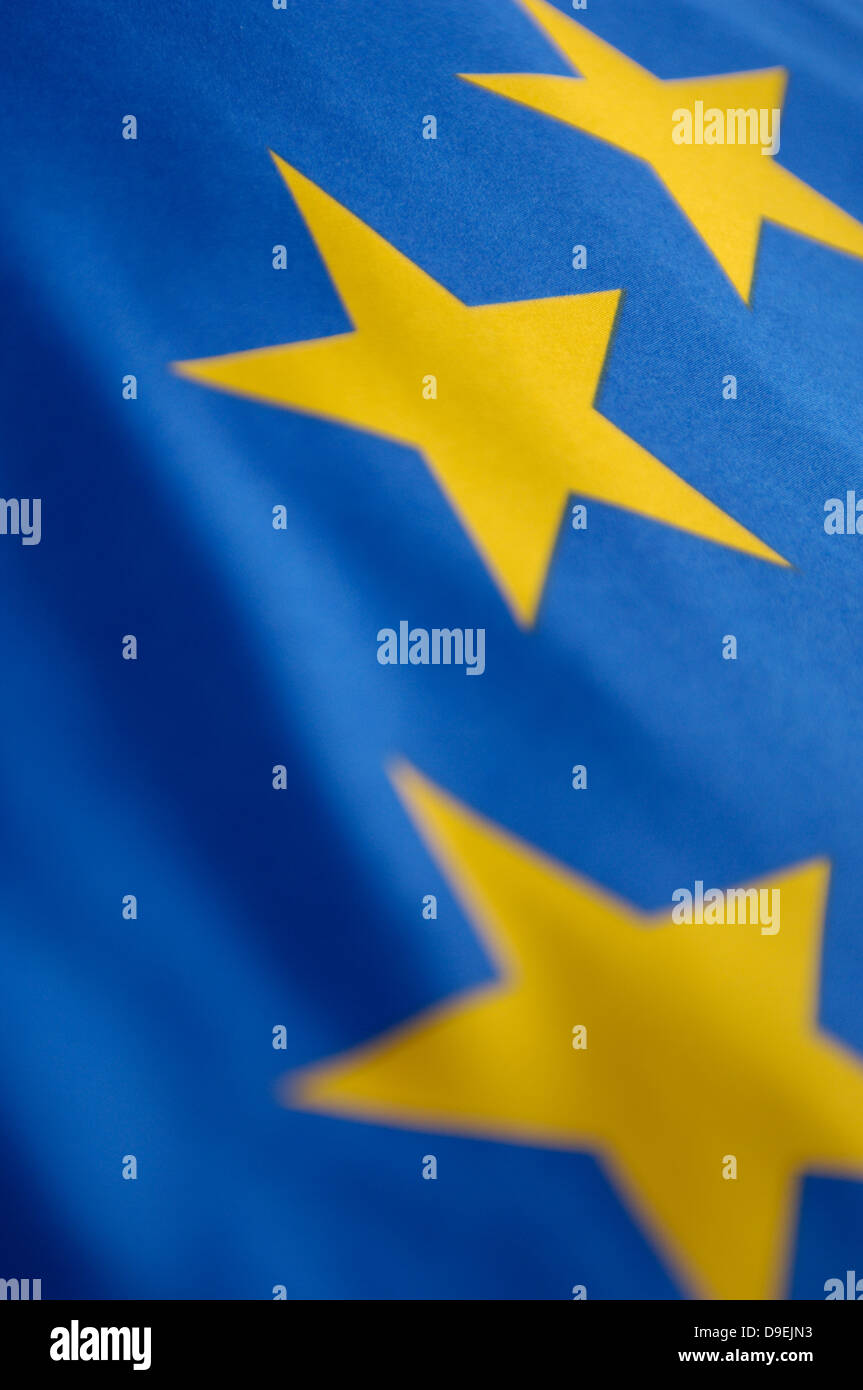 Bandiera europea Foto Stock