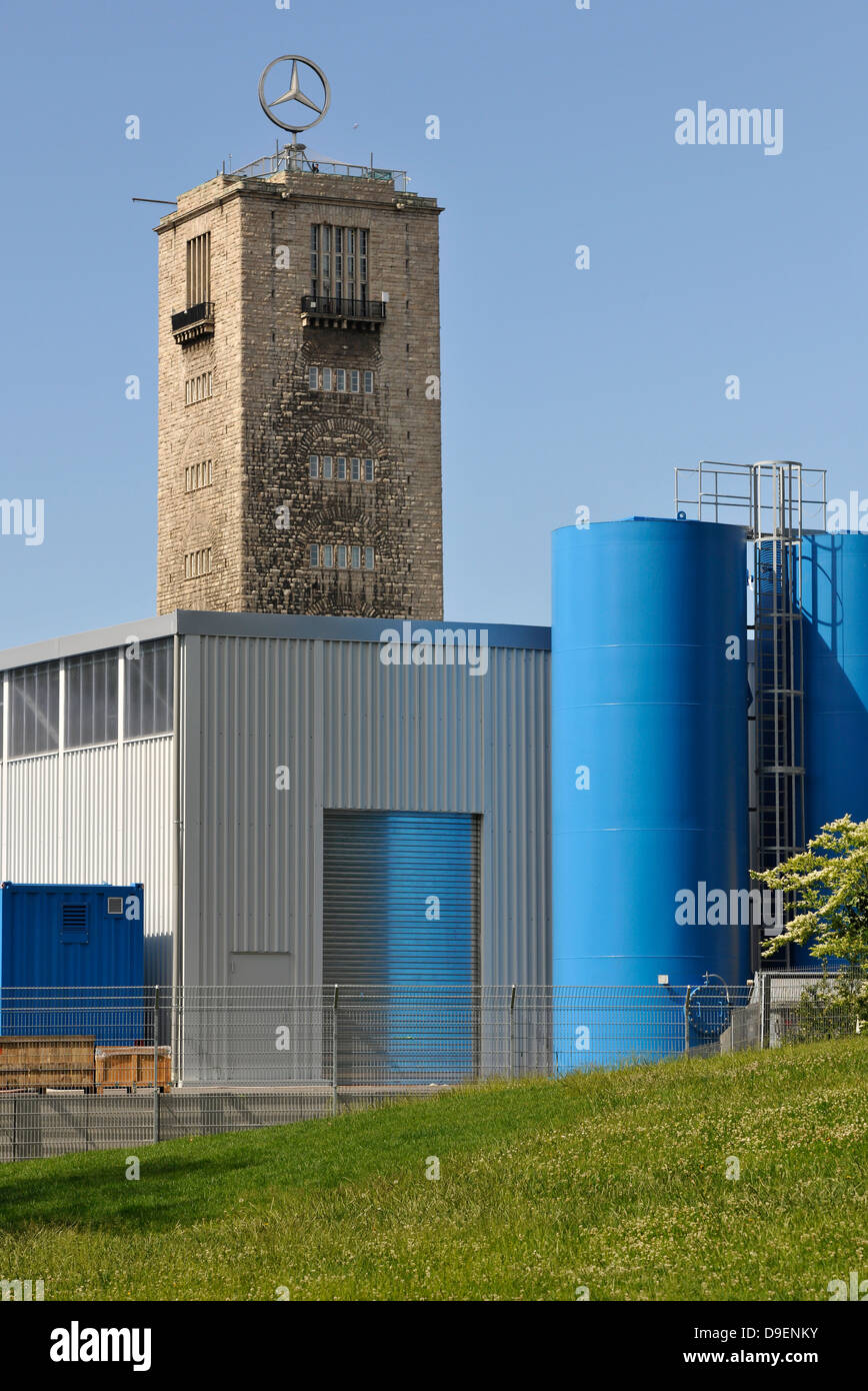 Nuova la gestione delle acque sotterranee la sede centrale prima stazione ferroviaria storm condizione per la profondità della stazione ferroviaria di Stoccarda 21 colato superiore Foto Stock