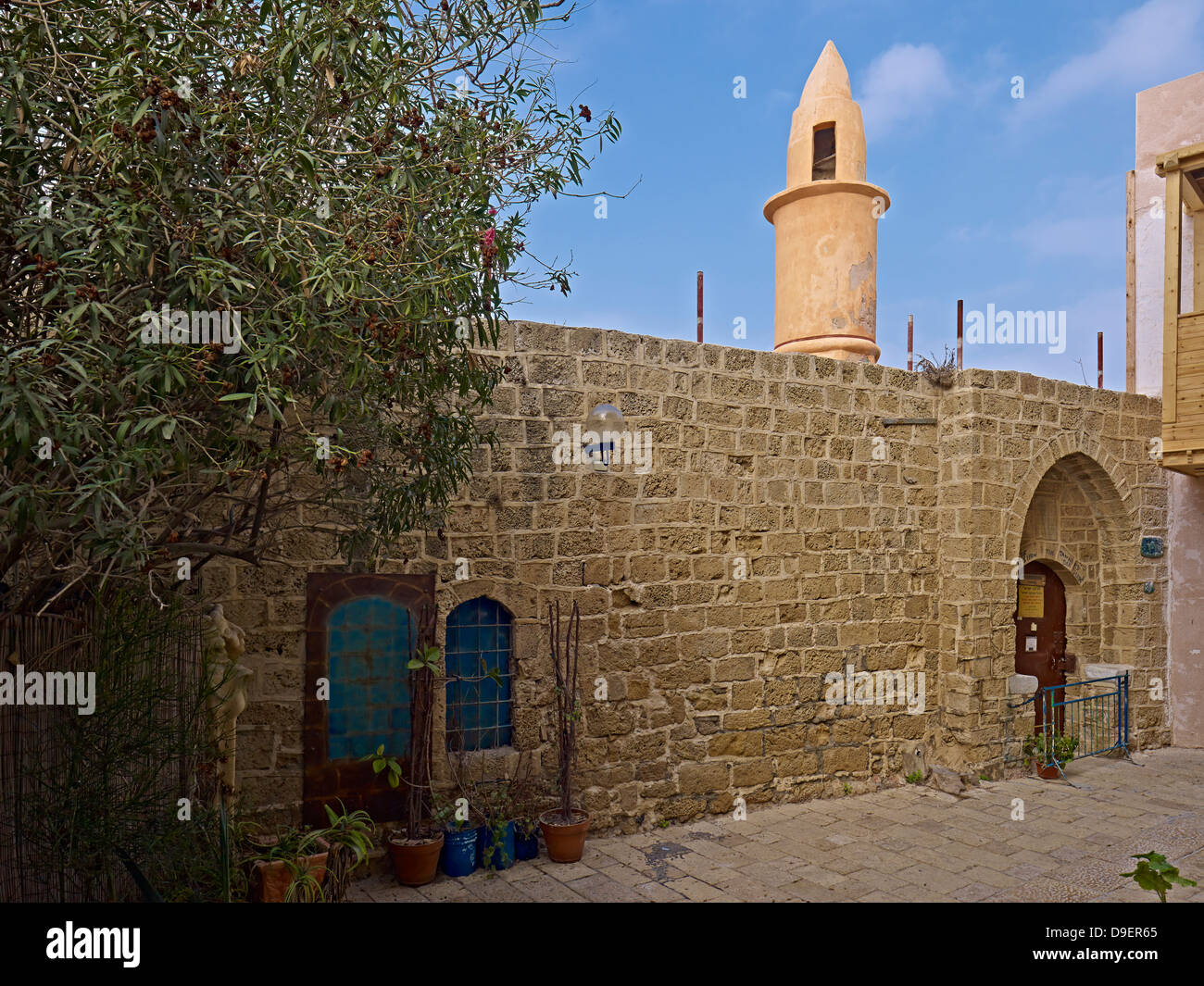 Casa di Simone il conciatore nella vecchia Jaffa, vicino a Tel Aviv, Israele Foto Stock