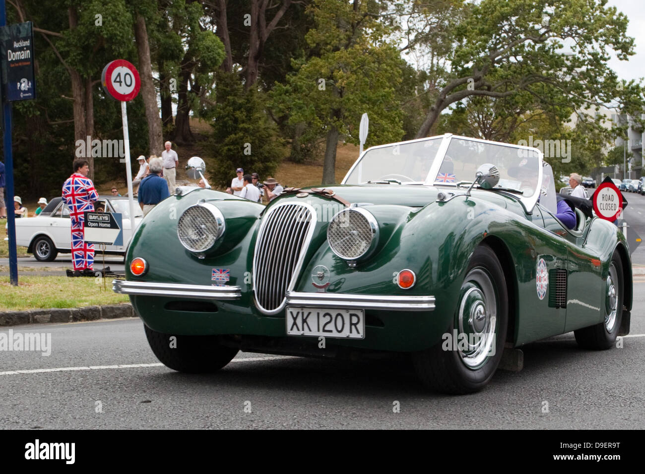 Classic Jaguar auto sportiva Foto Stock