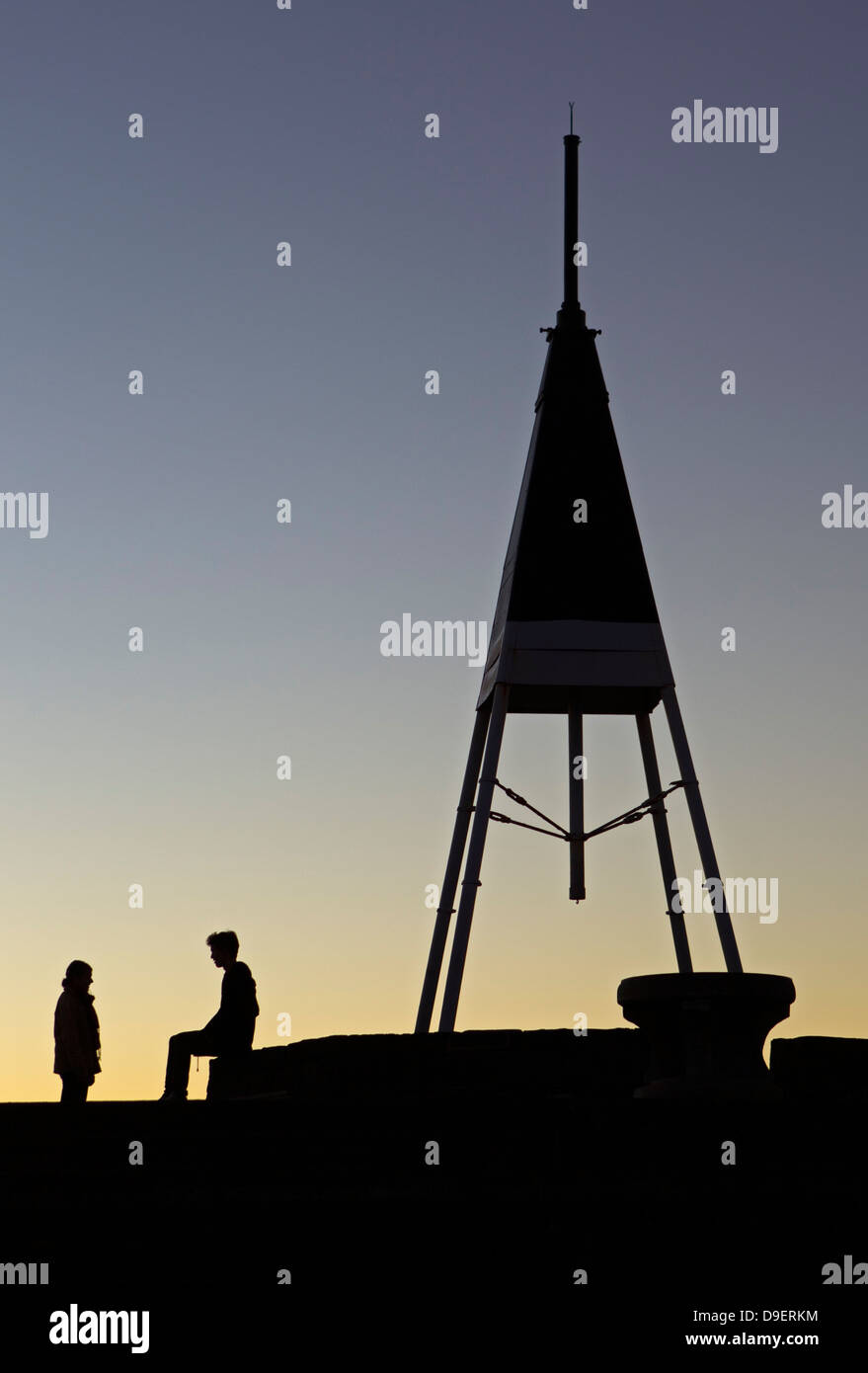 Picco di Mount Eden Foto Stock