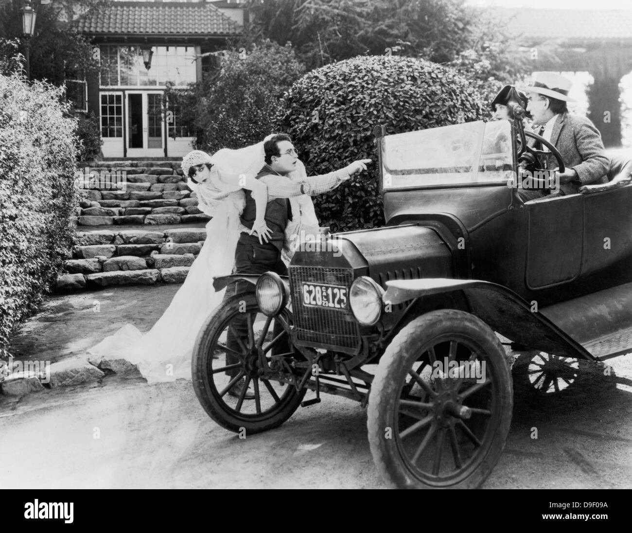 Harold Lloyd in ragazza timida Foto Stock