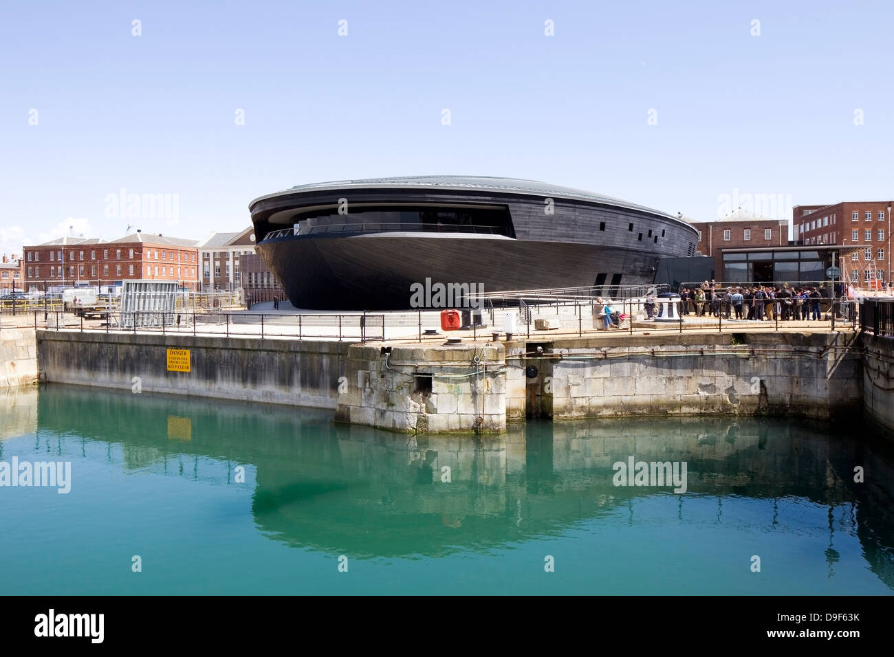 Il Mary Rose Museum, Portsmouth, Regno Unito. Architetto: Wilkinson Eyre architetti , 2013. Foto Stock