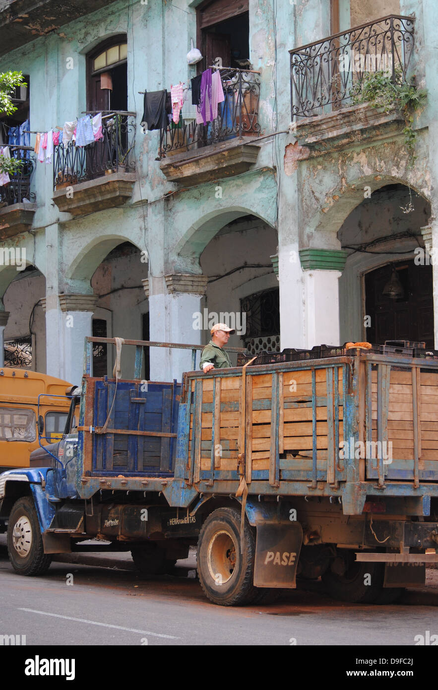 Camion di Havana Foto Stock