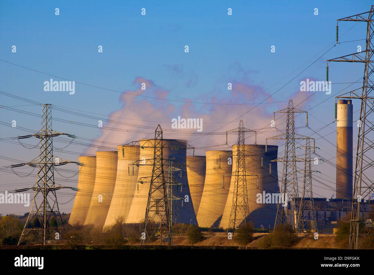 Ratcliffe su Soar Power Station, Nottinghamshire, England, Regno Unito Foto Stock