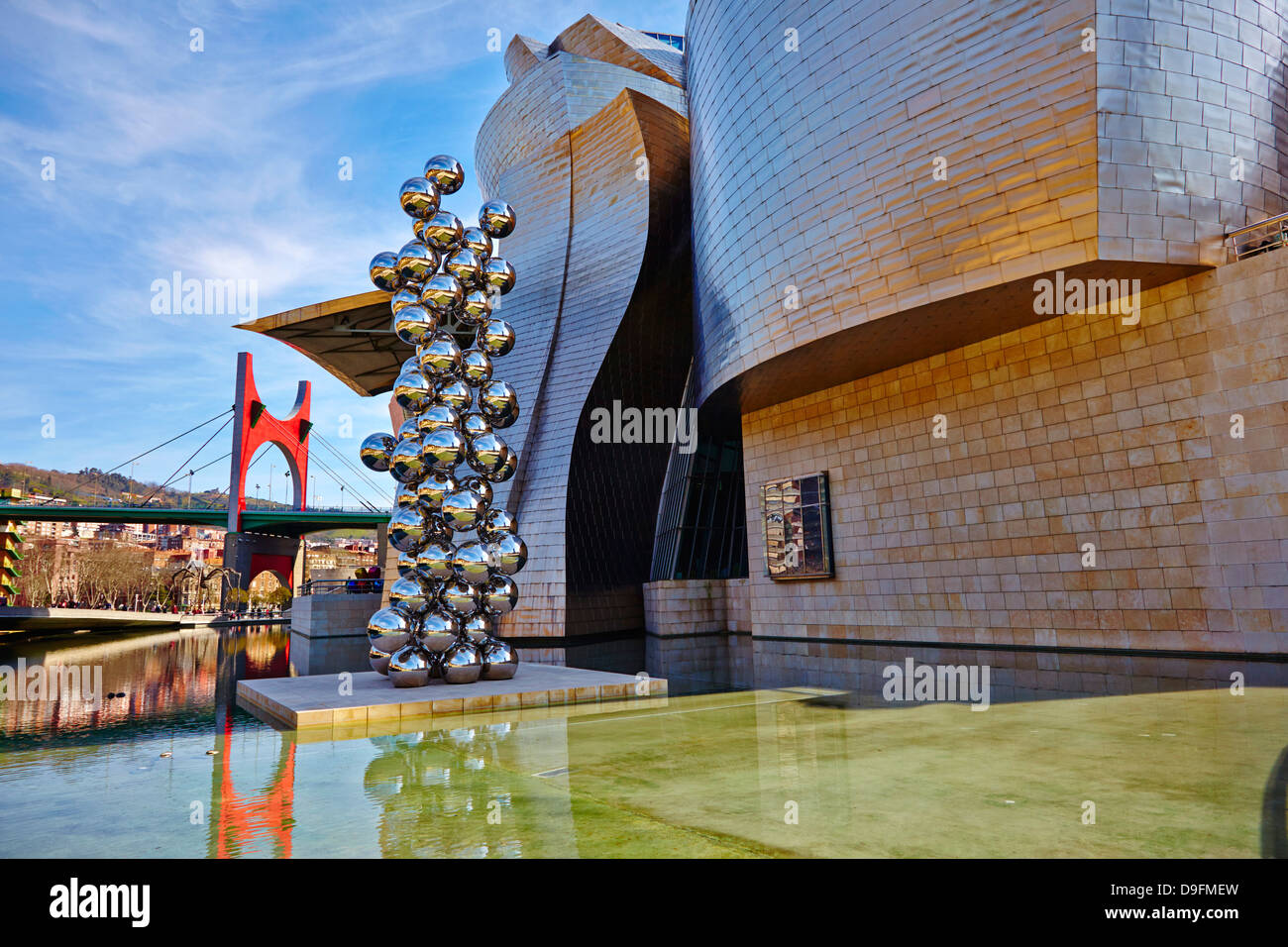 Guggenheim Museum Bilbao Euskadi, Spagna Foto Stock