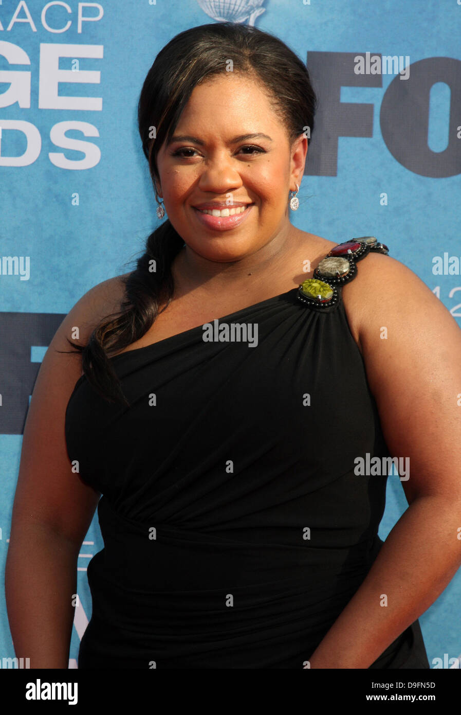 Chandra Wilson quarantaduesimo NAACP Image Awards presso lo Shrine Auditorium - Gli arrivi di Los Angeles, California, Stati Uniti d'America - 04.03.11 Foto Stock