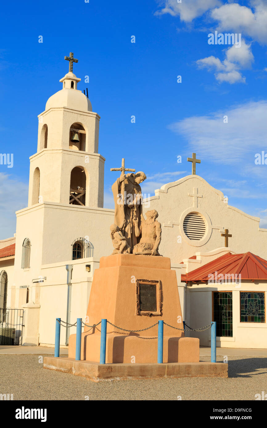 San Tommaso Chiesa e missione indiana, Yuma, Arizona, Stati Uniti d'America Foto Stock