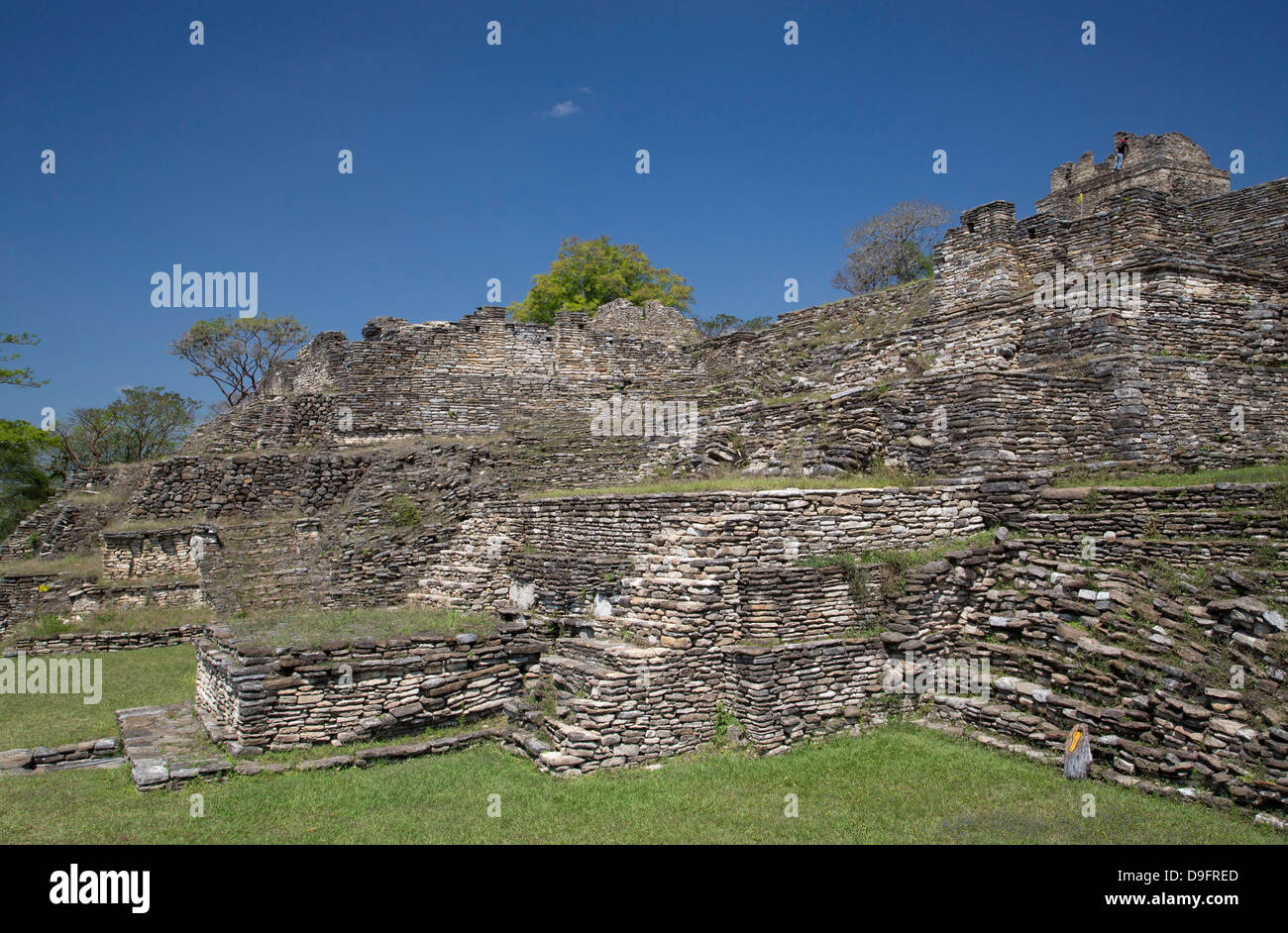 Tonina zona archeologica, Chiapas, Messico Foto Stock