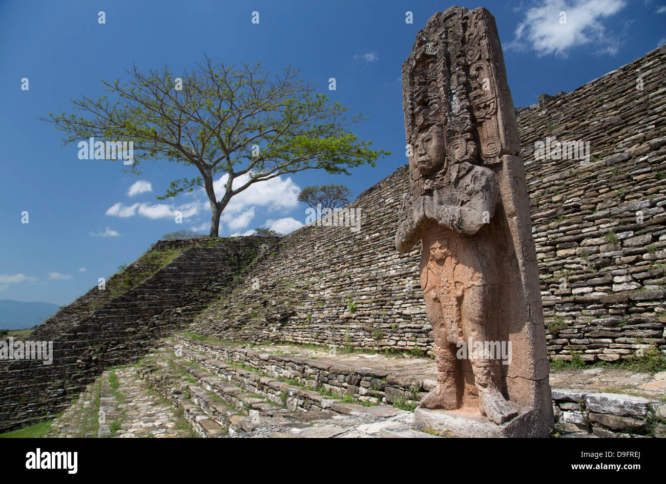 Tonina zona archeologica, Chiapas, Messico Foto Stock