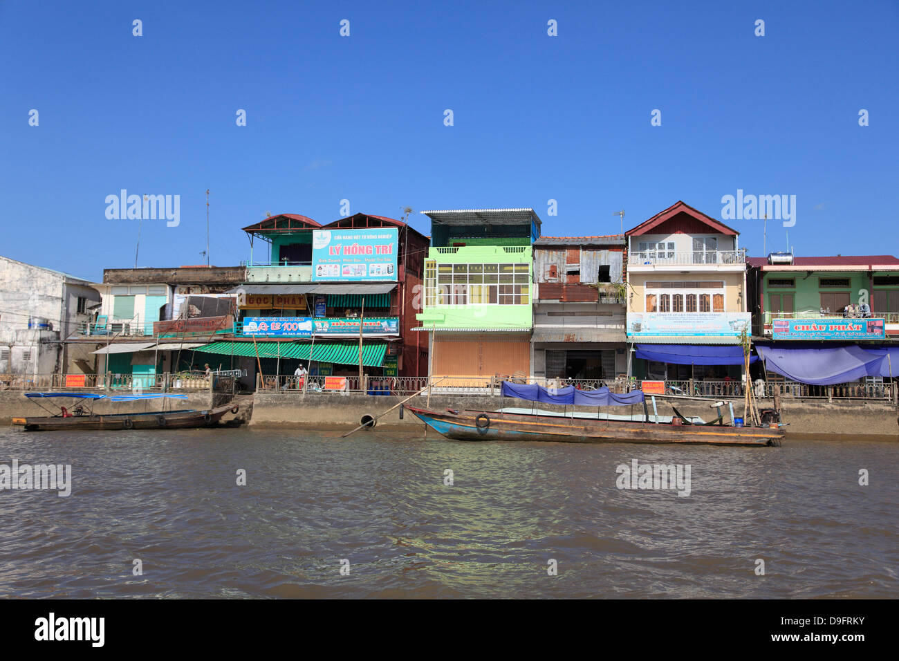 Tra su, il Delta del Mekong, Vinh Long Provincia, Vietnam, Indocina, sud-est asiatico Foto Stock