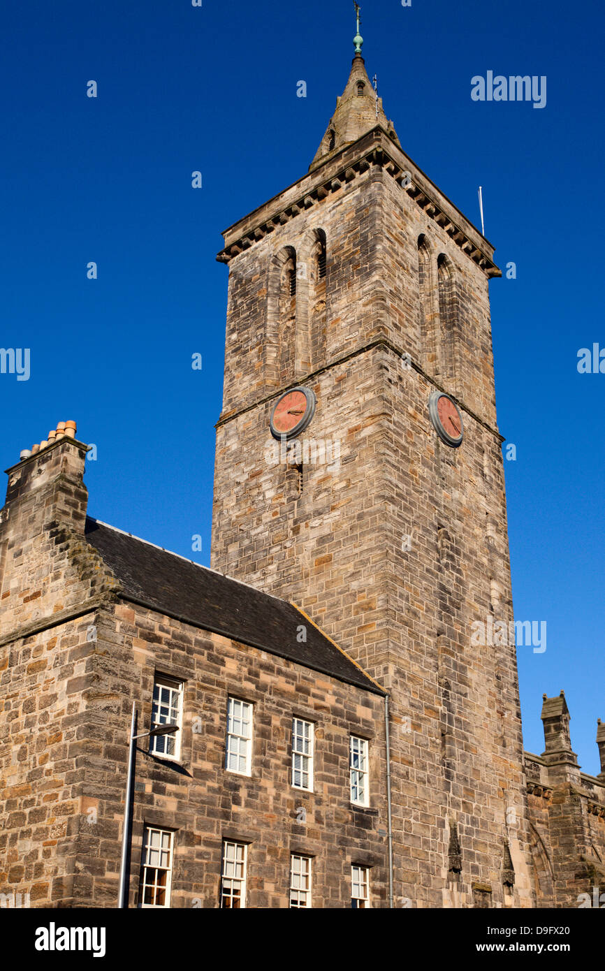 San Salvatore Cappella universitaria dell'Università di St. Andrews Fife, Scozia, Regno Unito Foto Stock