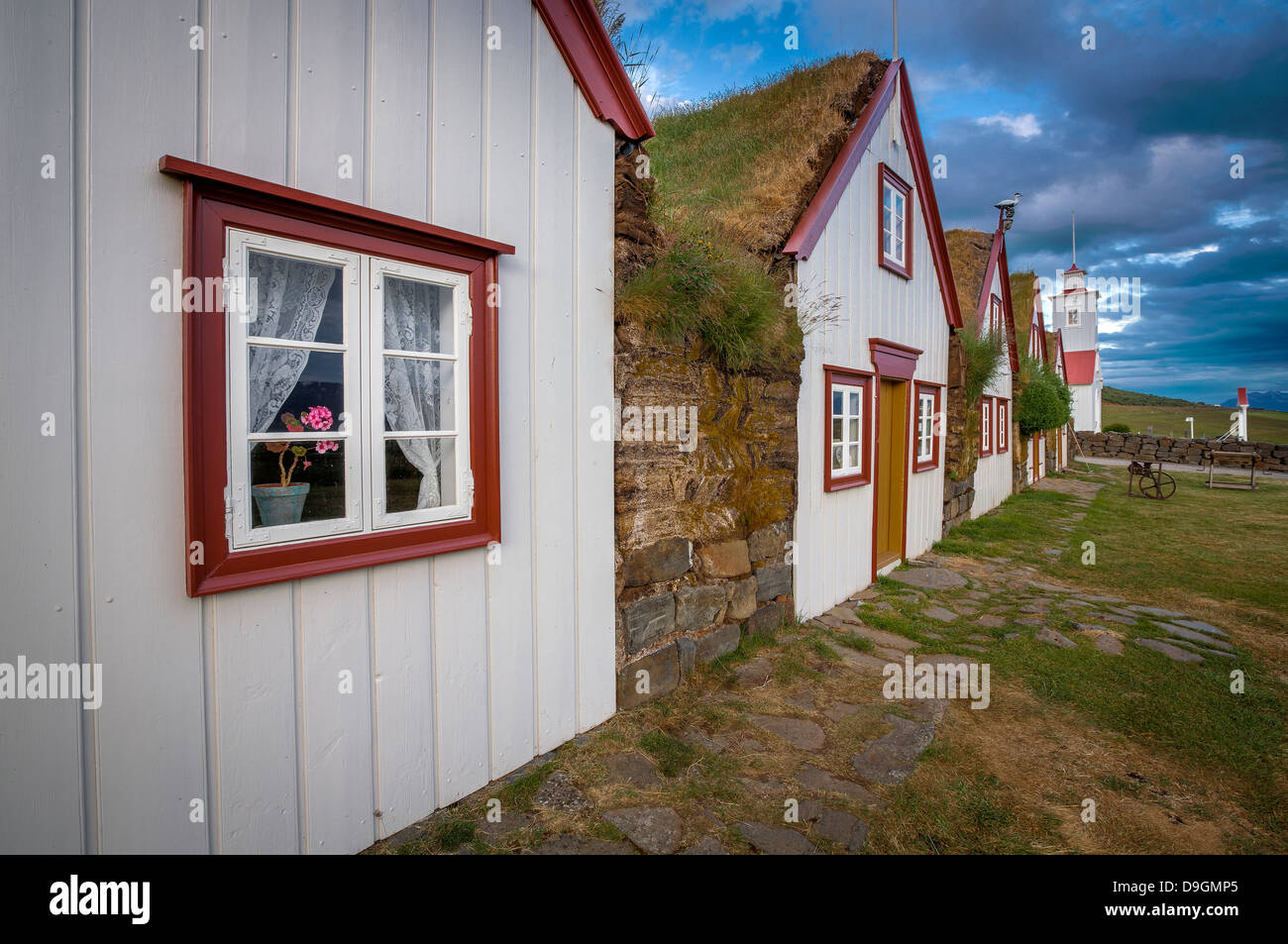 Museo Laufas, settentrionale, Islanda Foto Stock