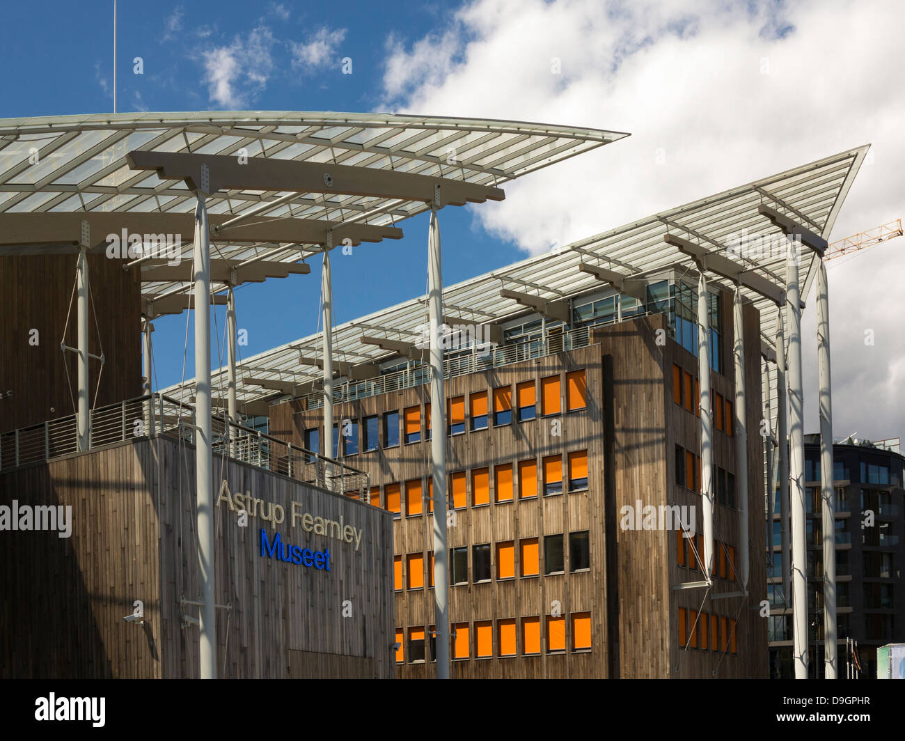 Astrup Fearnley Museet, il Museo di Arte Moderna di Oslo, Norvegia, Europa - Architettura moderna Foto Stock