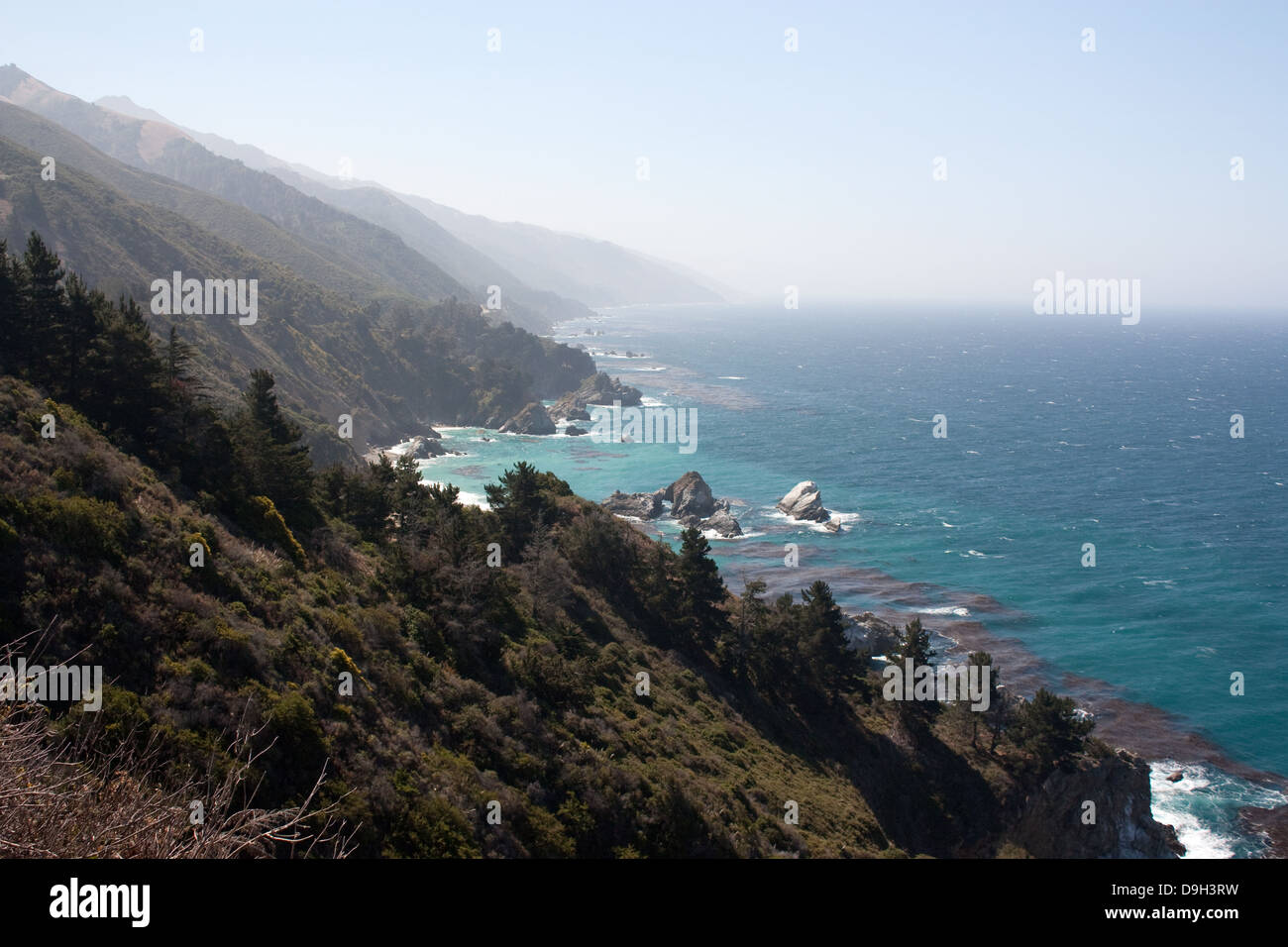 Pacific Coast, California Foto Stock