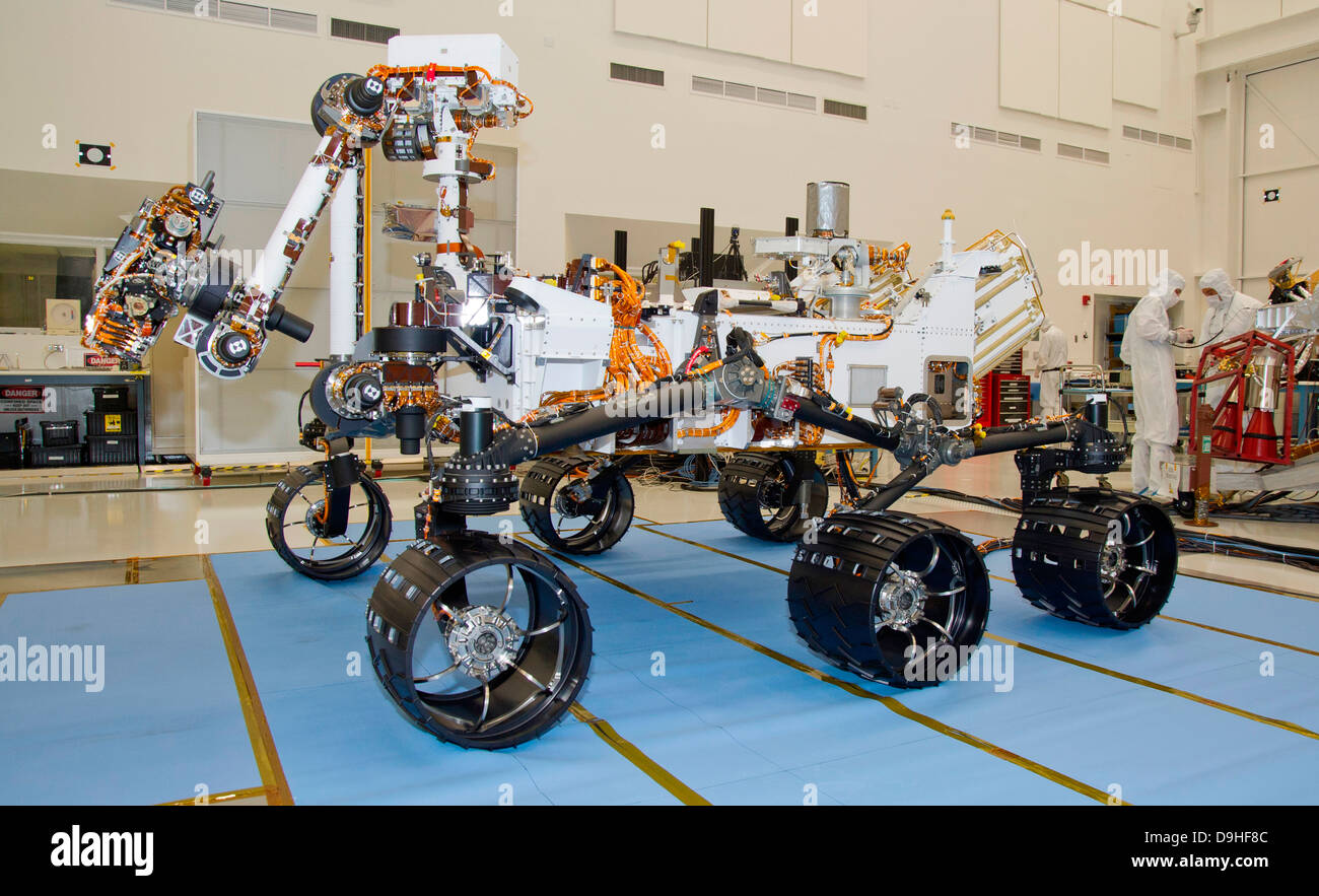 Mars Science Laboratory rover, curiosità Foto Stock