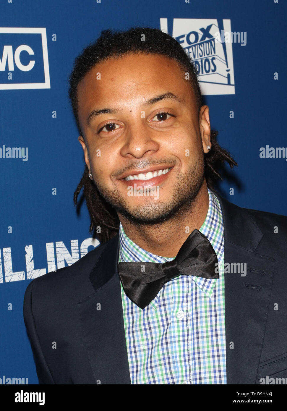 Brandon Jay McLaren Premiere di AMC di serie 'l'uccisione" tenutasi presso la Harmony Gold Theatre di Los Angeles, California - 21.03.11 Foto Stock