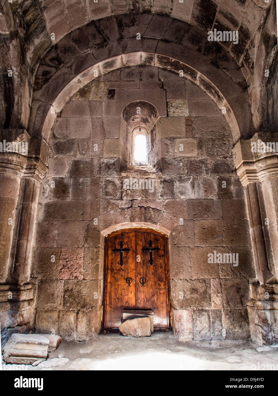 Goshavank Monastero di Gosh, Armenia. Foto Stock