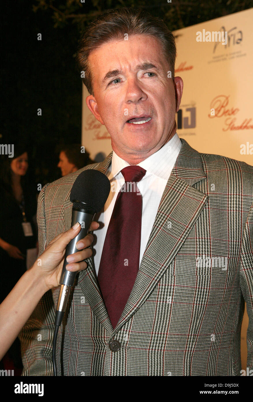 Alan Thicke decimo annuale di Michael Jordan Celebrity Invitational cena in beso cristalli a Las Vegas, Nevada - 31.03.11 Foto Stock